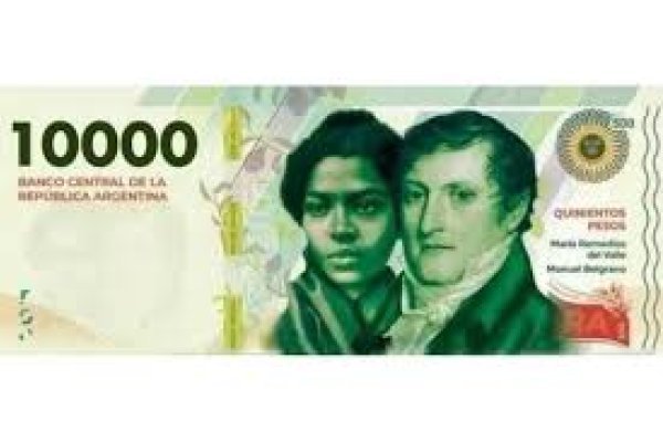 Comenzarán a circular en forma masiva los billetes de 10.000 pesos