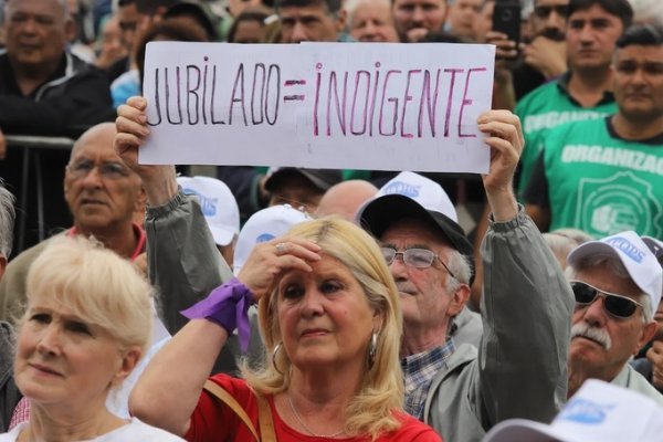 Hay cinco millones de jubilados debajo de la línea de pobreza