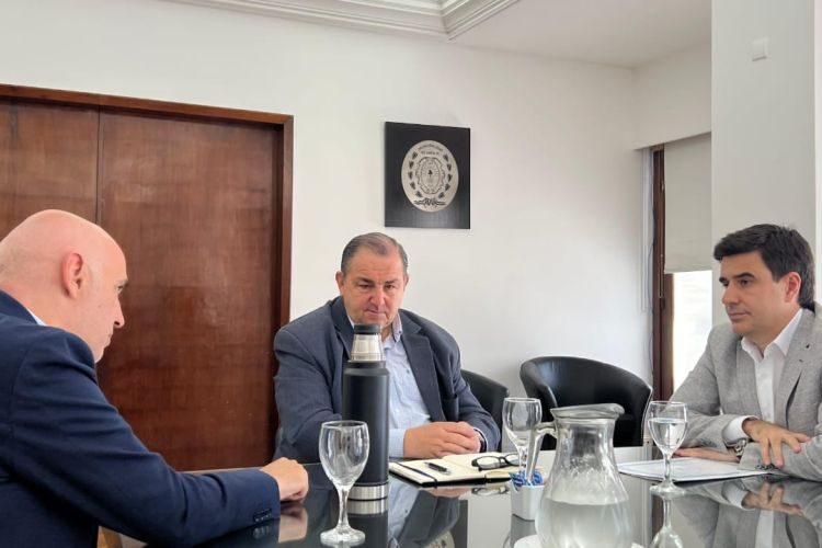 Toniolli se reunió con el intendente Poletti por los terrenos de la Estación Belgrano