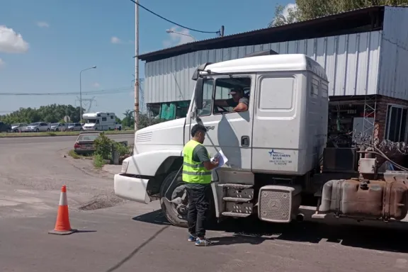 Fortalecen los controles al transporte de minerales en Entre Ríos