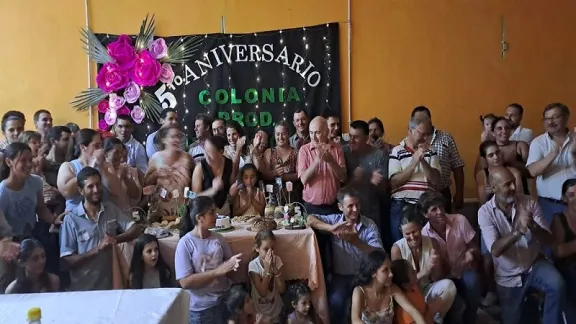 Productores agrupados en FAA celebraron el quinto aniversario de la fundación de la Colonia Productiva Guardamonte