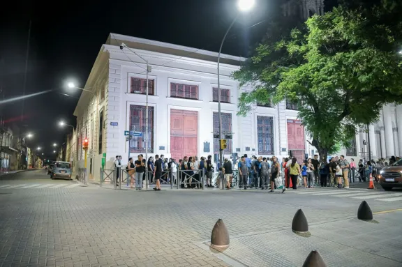 Paraná: Inauguraron la obra de restauración de la fachada del Colegio del Huerto