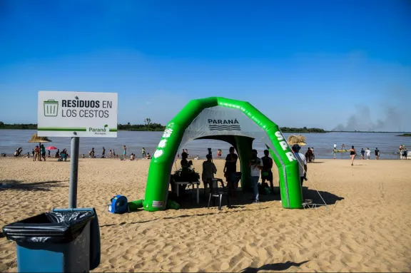 Este sábado se realizará una nueva jornada de limpieza del borde costero en Paraná