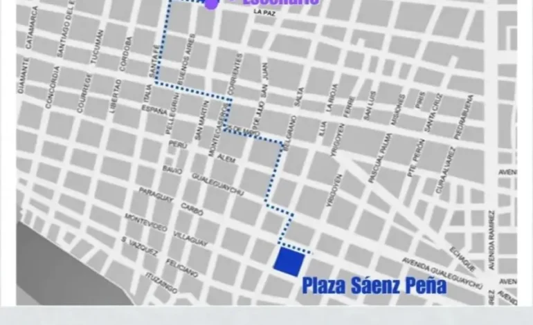 24M: Marcha en unidad y con un nuevo recorrido