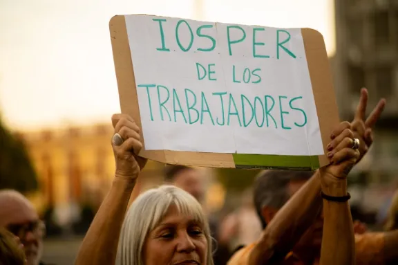 Este viernes la Intersindical en Defensa del Iosper se concentrará en las inmediaciones de la casa central
