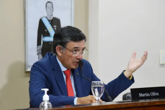 Oliva: “Quieres dieron quórum tienen que hacerse cargo”