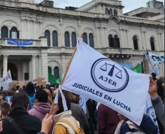 Judiciales entrerrianos se declararon en estado de alerta y movilización